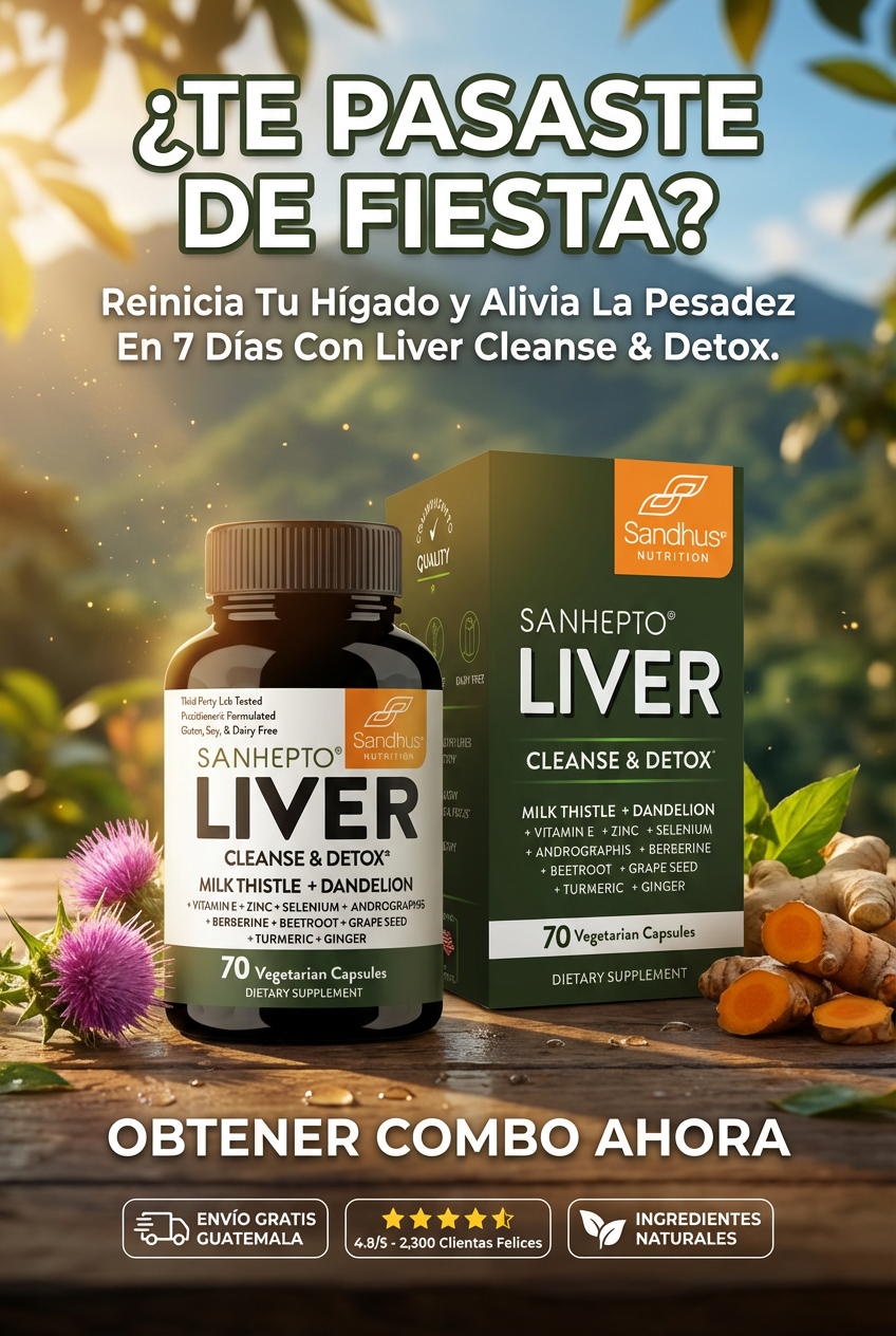 Liver Cleanse Detox | Tu mejor aliado en este momento