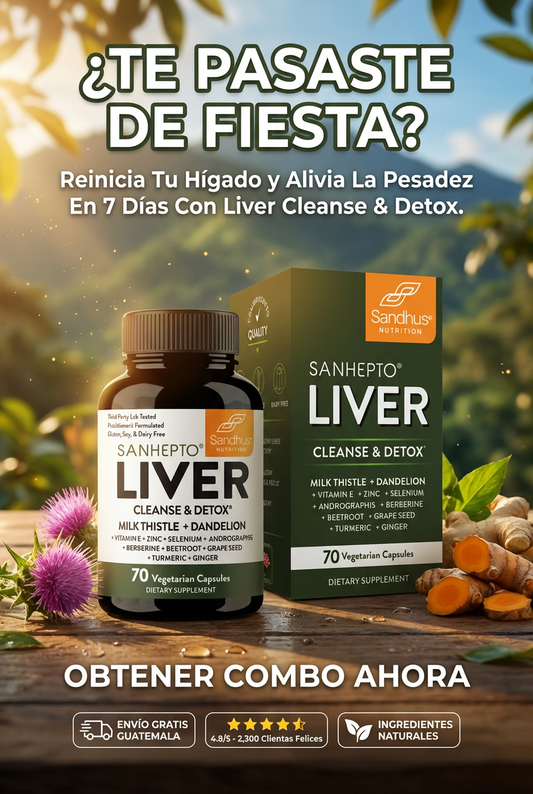 Liver Cleanse Detox | Tu mejor aliado en este momento